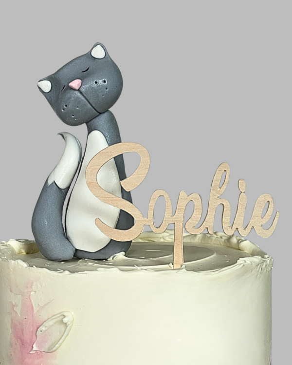 Holz Cake Topper - personalisiert