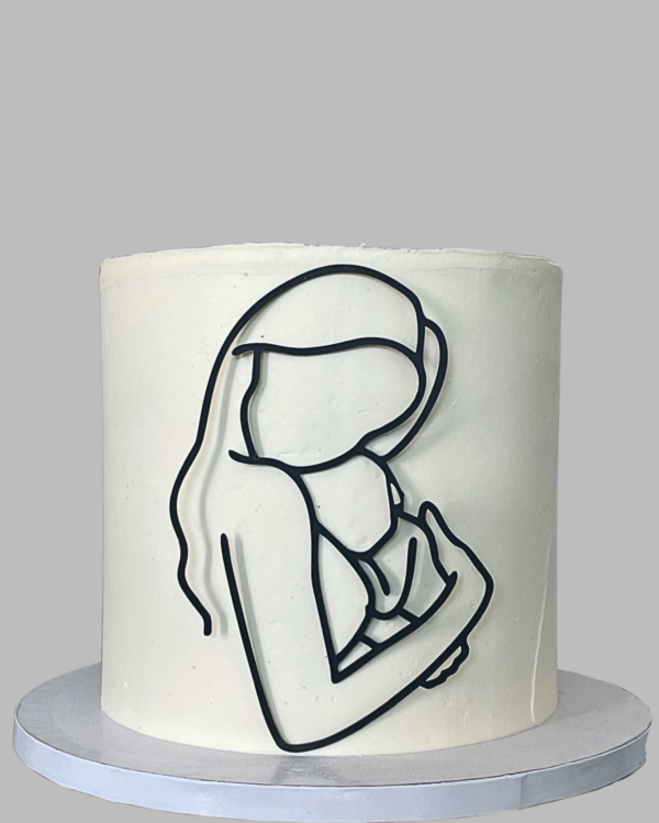 Acryl Cake Topper - Mama